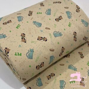 JERSEY GAMUZA 50/1 ESTAMPADO DISEÑO MY PETS