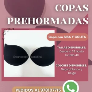 Copas Prehormadas Con Sisa y Colita