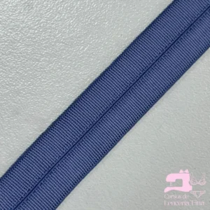 Sesgo Elástico Azul Italiano