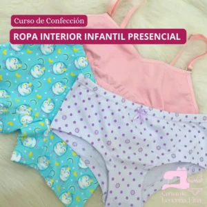 Curso Presencial Especialización Ropa Interior Infantil