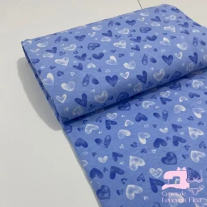 Algodon Licrado Estampado Diseño Heart