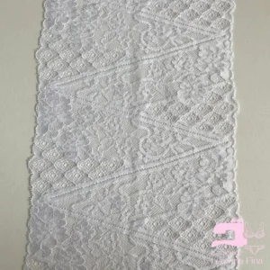 Encaje  Color Entero Diseño Aurora Blanco