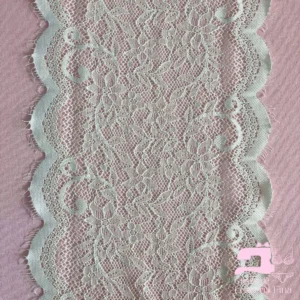 Encaje Color Entero Diseño Begonia Perla