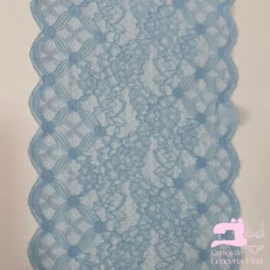 Encaje Color Entero Diseño Killa Celeste