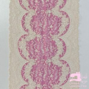 Encaje Elástico Matizado Diseño  Venus Pink