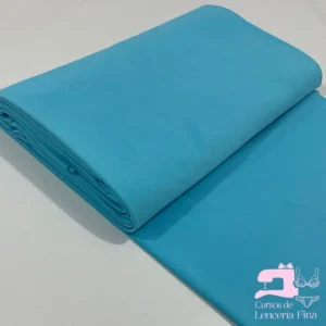 Licra para Traje de Baño Color Entero Turquesa