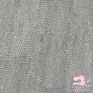 Microfibra Estampada  Diseño Mallas Plomo