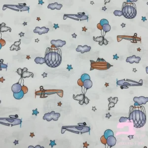 Algodón Jersey 30/1 Estampado Diseño Dreamers