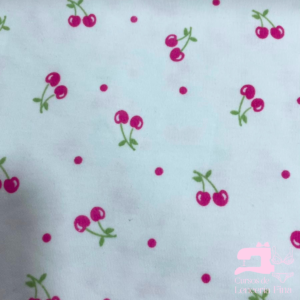 ALGODÓN JERSEY GAMUZA 50/1 ESTAMPADO CEREZA