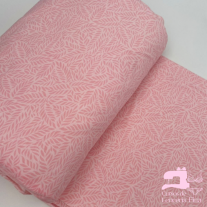 ALGODÓN LICRADO DISEÑO BLUSH GARDEN