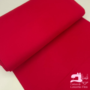 ALGODÓN LICRADO COLOR ROJO