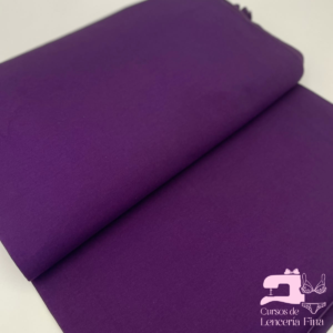 ALGODÓN LICRADO COLOR MORADO